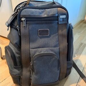 Tumi Charcoal and Black Men's Backpack